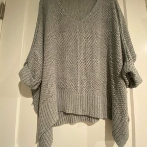 Oversized sage green She & Sky sweater